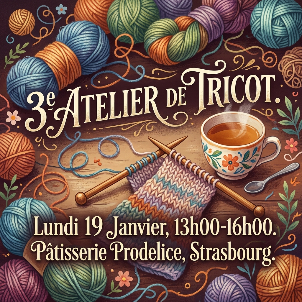 3ème Atelier de Tricot