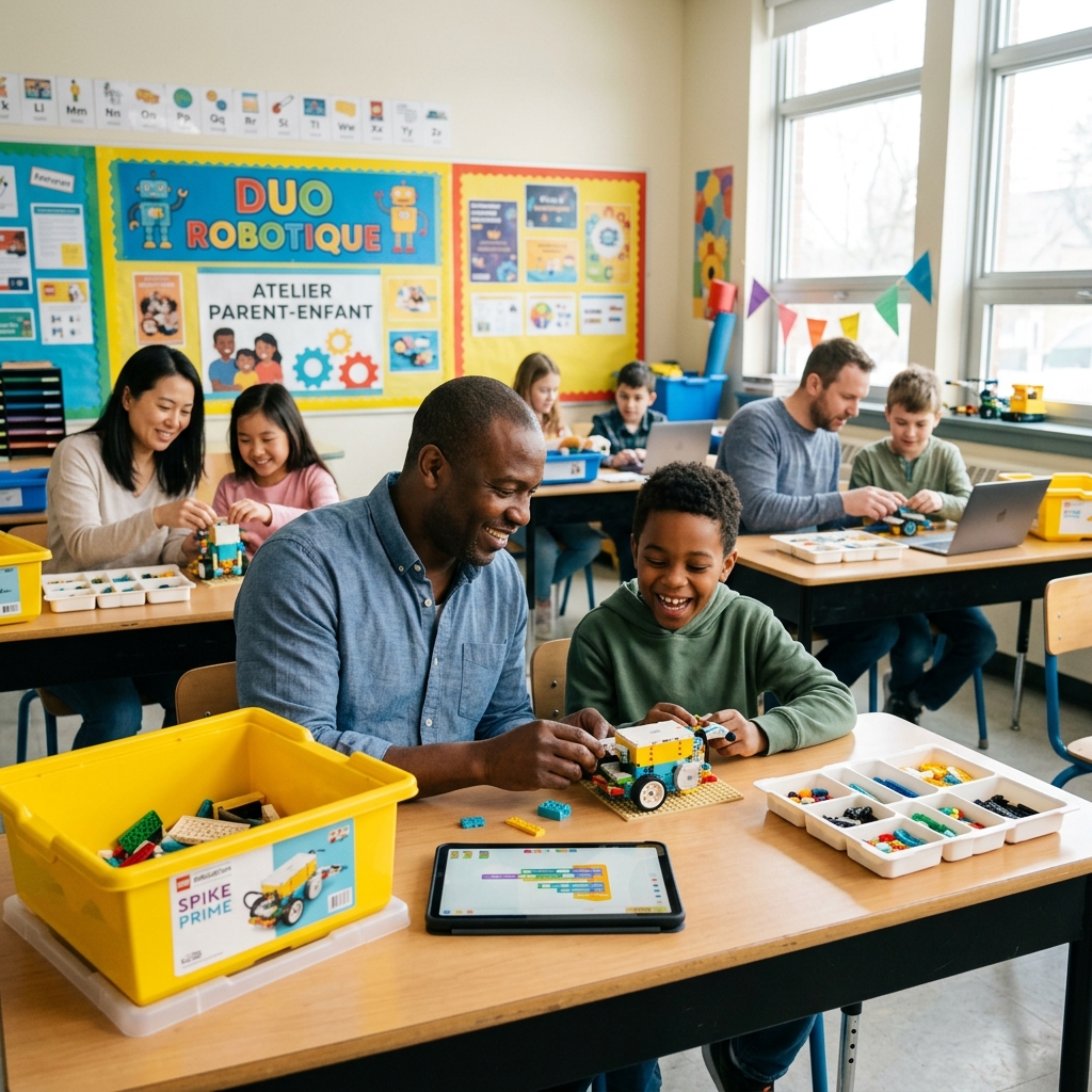 Atelier Duo Robotique : Parent-Enfant